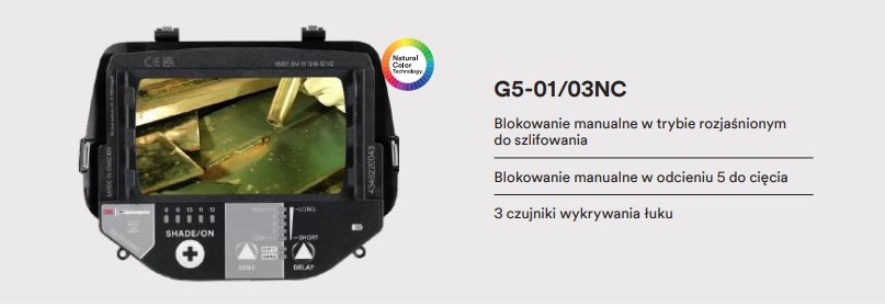 Filtr samościemniający 3M SPEEDGLAS G5-01/03NC