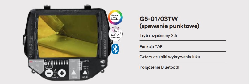 Filtr samościemniający 3M SPEEDGLAS G5-01/03TW