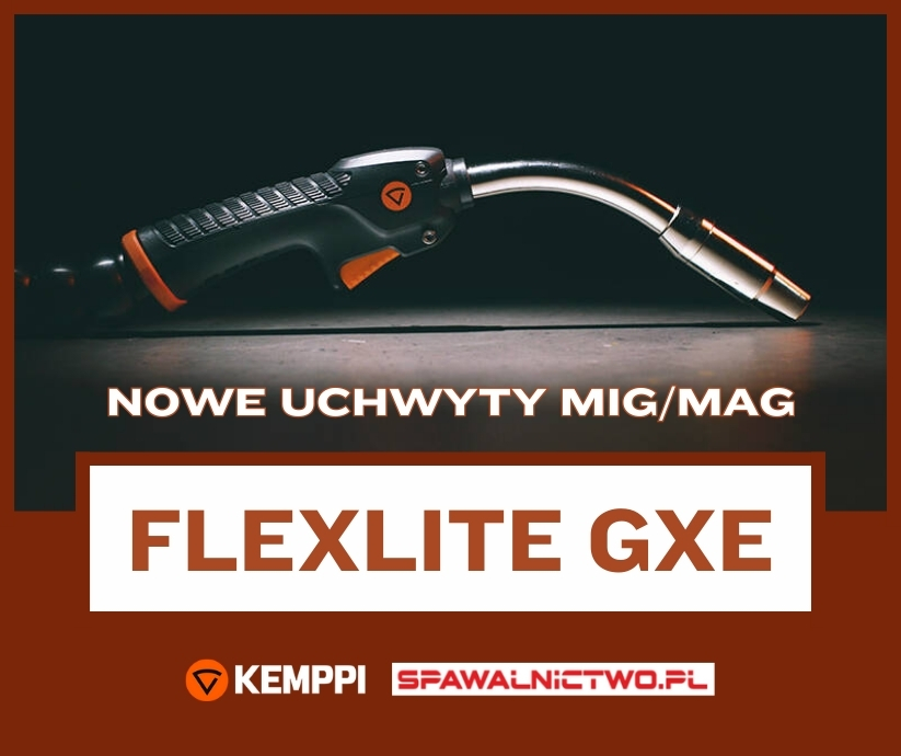 Nowe uchwyty KEMPPI GXE. Następca GX z ponad 200 ulepszeniami.