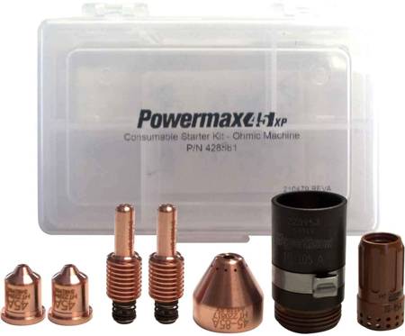 Consumable Starter Kit Powermax45 XP, Mechanized with Ohmic Retaining Cap (for ? la carte system ordering)