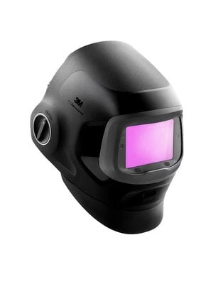 Przyłbica spawalnicza Speedglas G5-02 z zakrzywionym filtrem spawalniczym, więźbą, ściereczką czyszczącą i torbą