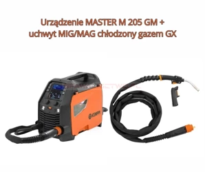 Urządzenie KEMPPI MASTER M 205 GM + uchwyt MIG/MAG chłodzony gazem GX