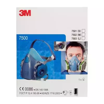 3M 7500 Półmaska wielokrotnego użytku rozmiar S